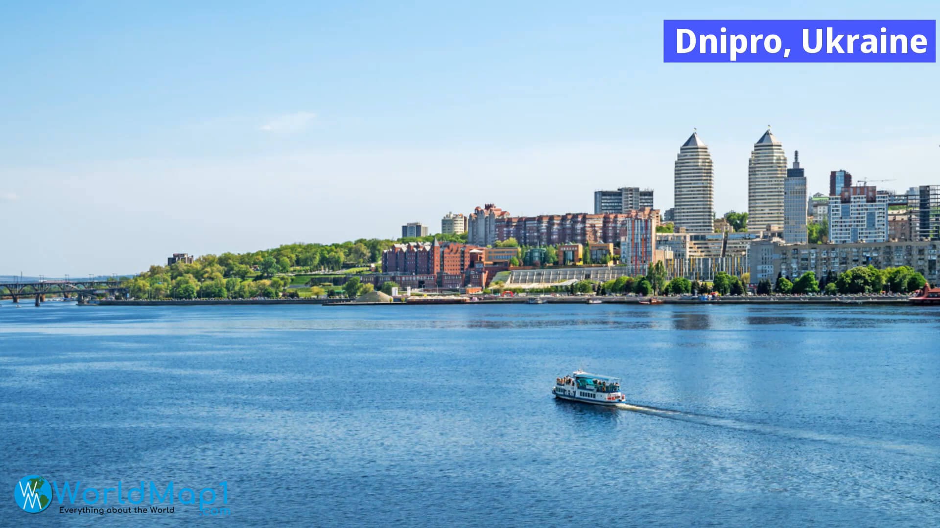 Dnipro in Ukraine